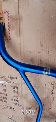 Raleigh Bmx Burner Koizumi Handlebars Ultra Bmx Old Rare Blue 1980's