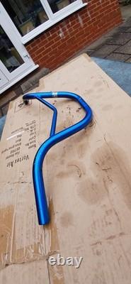 Raleigh Bmx Burner Koizumi Handlebars Ultra Bmx Old Rare Blue 1980's
