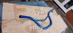 Raleigh Bmx Burner Koizumi Handlebars Ultra Bmx Old Rare Blue 1980's