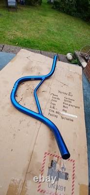 Raleigh Bmx Burner Koizumi Handlebars Ultra Bmx Old Rare Blue 1980's
