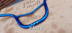 Raleigh Bmx Burner Koizumi Handlebars Ultra Bmx Old Rare Blue 1980's