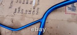 Raleigh Bmx Burner Koizumi Handlebars Ultra Bmx Old Rare Blue 1980's