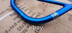 Raleigh Bmx Burner Koizumi Handlebars Ultra Bmx Old Rare Blue 1980's
