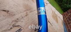 Raleigh Bmx Burner Koizumi Handlebars Ultra Bmx Old Rare Blue 1980's