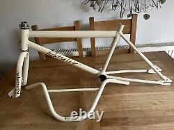 Raleigh Burner Ivory Styler Frame Forks & Bars Set Old School BMX Retro 1980s