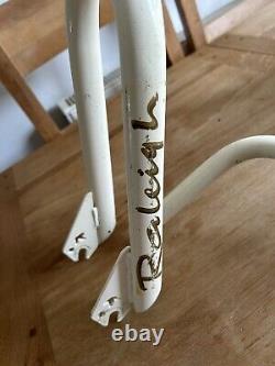 Raleigh Burner Ivory Styler Frame Forks & Bars Set Old School BMX Retro 1980s