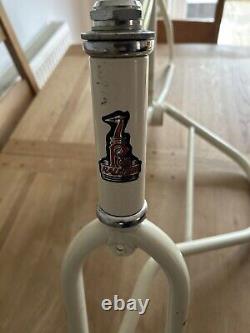 Raleigh Burner Ivory Styler Frame Forks & Bars Set Old School BMX Retro 1980s