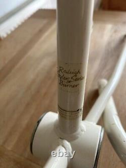 Raleigh Burner Ivory Styler Frame Forks & Bars Set Old School BMX Retro 1980s