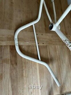 Raleigh Burner Ivory Styler Frame Forks & Bars Set Old School BMX Retro 1980s