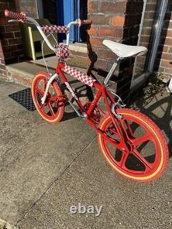 Raleigh Burner Mk1 Gusset-Less Frame Vintage Made In England Old School BMX Bike