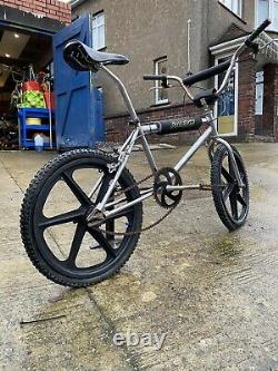 Raleigh Burner Mk2 Vintage Made In England Old School BMX Chrome