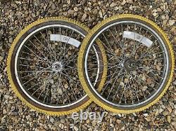 Raleigh Burner wheels old school bmx