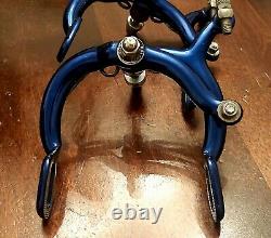 Raleigh Foreign brakes in blue -Old School BMX Raleigh Burner