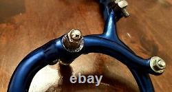 Raleigh Foreign brakes in blue -Old School BMX Raleigh Burner