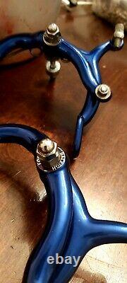 Raleigh Foreign brakes in blue -Old School BMX Raleigh Burner