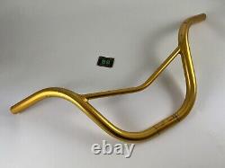 Raleigh Mk1 Ultra Burner Koizumi Handlebar Bars Old School BMX 1983 Alloy Gold