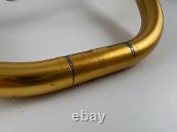 Raleigh Mk1 Ultra Burner Koizumi Handlebar Bars Old School BMX 1983 Alloy Gold