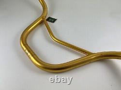 Raleigh Mk1 Ultra Burner Koizumi Handlebar Bars Old School BMX 1983 Alloy Gold