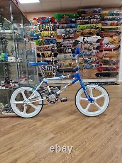 Raleigh Mk 2 Burner Team Custom Old School BMX Bike with Skyway Tuff Wheels