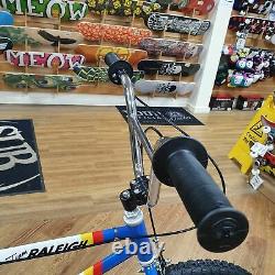 Raleigh Mk 2 Burner Team Custom Old School BMX Bike with Skyway Tuff Wheels