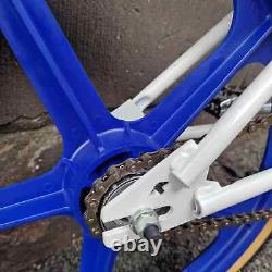 Raleigh Mk 2 Burner Team Special Old School BMX Bike with Blue Skyway Tuff Wheels