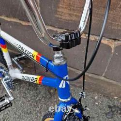 Raleigh Mk 2 Burner Team Special Old School BMX Bike with Blue Skyway Tuff Wheels