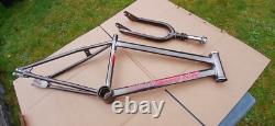 Raleigh Night Burner Bmx Mk2 Mk 2 Frame Forks Old Rare Vintage 1980's