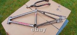 Raleigh Night Burner Bmx Mk2 Mk 2 Frame Forks Old Rare Vintage 1980's