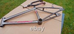 Raleigh Night Burner Bmx Mk2 Mk 2 Frame Forks Old Rare Vintage 1980's