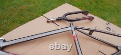 Raleigh Night Burner Bmx Mk2 Mk 2 Frame Forks Old Rare Vintage 1980's