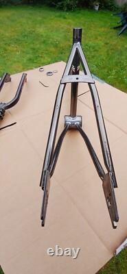 Raleigh Night Burner Bmx Mk2 Mk 2 Frame Forks Old Rare Vintage 1980's