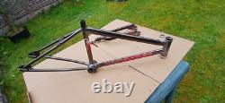 Raleigh Night Burner Bmx Mk2 Mk 2 Frame Forks Old Rare Vintage 1980's