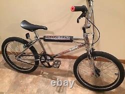 Raleigh Racing Old School 1983 Bmx 4130 Chrome Oakley Kk Viscount Bike Gt Dyno