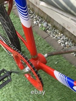 Raleigh Styler BMX 20 Inch Survivor Old School Burner. Red And White