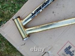 Raleigh Super Burner Bmx Mk2 Mk 2 Frame Old Rare Vintage 1980's Gold