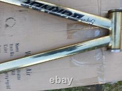 Raleigh Super Burner Bmx Mk2 Mk 2 Frame Old Rare Vintage 1980's Gold