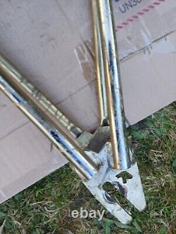 Raleigh Super Burner Bmx Mk2 Mk 2 Frame Old Rare Vintage 1980's Gold
