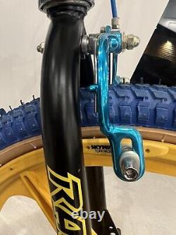 Raleigh Tuff Burner Mk1 1983 Old School BMX Immaculate Condition (Blue & Yellow)