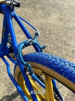 Raleigh Tuff Burner Mk1 83 Vintage Made In England Old School BMX mag blue tuff