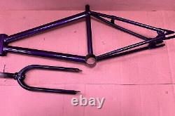 Raleigh burner/styler frame and forks Old School Bmx