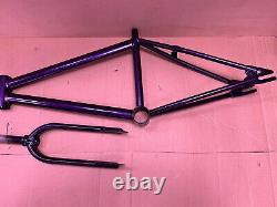 Raleigh burner/styler frame and forks Old School Bmx