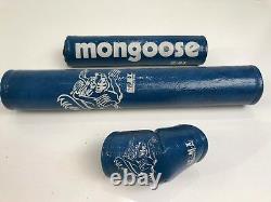 Rare 1970's Mongoose vinyl pad set Old School BMX DG Redline GT