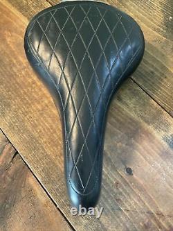 Rare Old School Mongoose Motomag Badged Seat 70-80s Bmx Decoster Supergoose