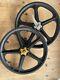 Rare One Off Skyway Graphite Tuff Wheels With Nos Suntour Coaster Old School Bmx