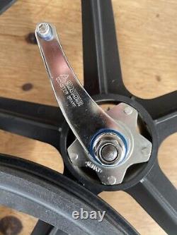 Rare One Off Skyway Graphite Tuff Wheels With NOS Suntour Coaster Old School BMX