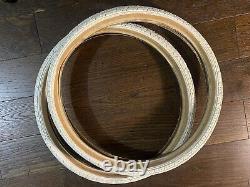 Rare Vintage 1987 Odyssey Barefeet Tires White 20x1.75 Old School BMX GT Haro