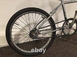 Rare old school vintage retro looptail BMX Mongoose Style Chrome Frame 20 Inch