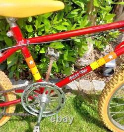 Rare vintage 1982 Kynast 2000 Superstar Red bmx bike old school