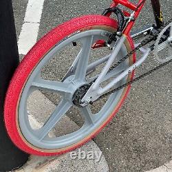 Redline 1988 RL-20b Custom Old School BMX Bike Red / Grey