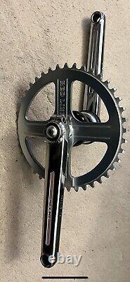 Redline 401 Flight Cranks Full Wrap Old School BMX- OG Chrome Stunning 80s Rad